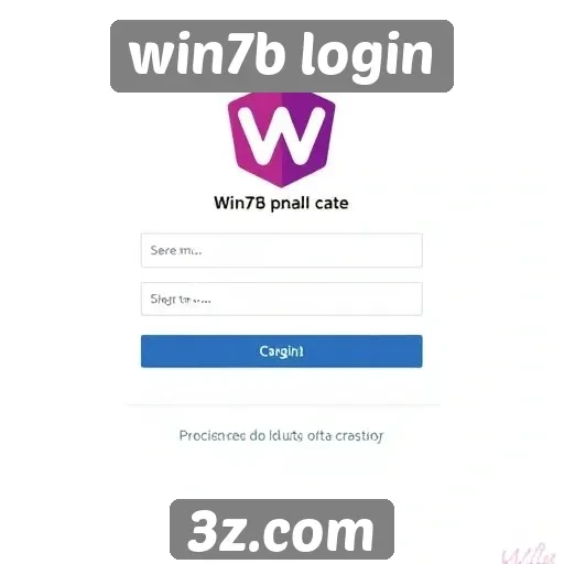 Acesso e cadastro no site win7b login