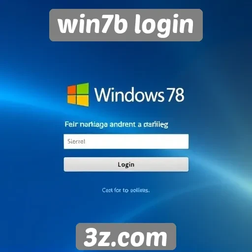 Análise do processo de login no site win7b