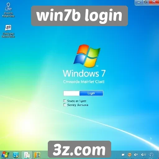 Interface do usuário do win7b login é eficaz e intuitiva